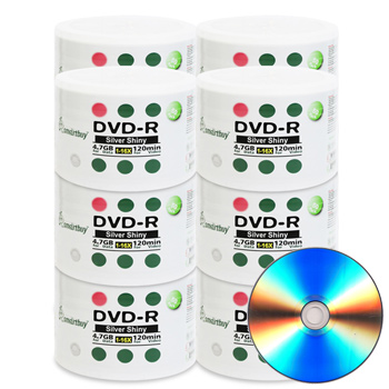 Smart Buy DVD-R 16X 4.7 GB - Silver Shiny 600 PCS