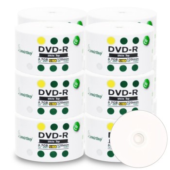 Smart Buy DVD-R 16X 4.7 GB - White Top Surface 600 PCS