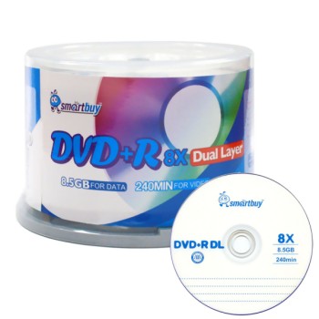 Smart Buy DVD+R DL 8X 8.5 GB - Smart Buy Logo 100 PCS