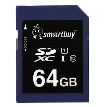 Smart Buy 64GB SD XC Class 10 Ultra U1